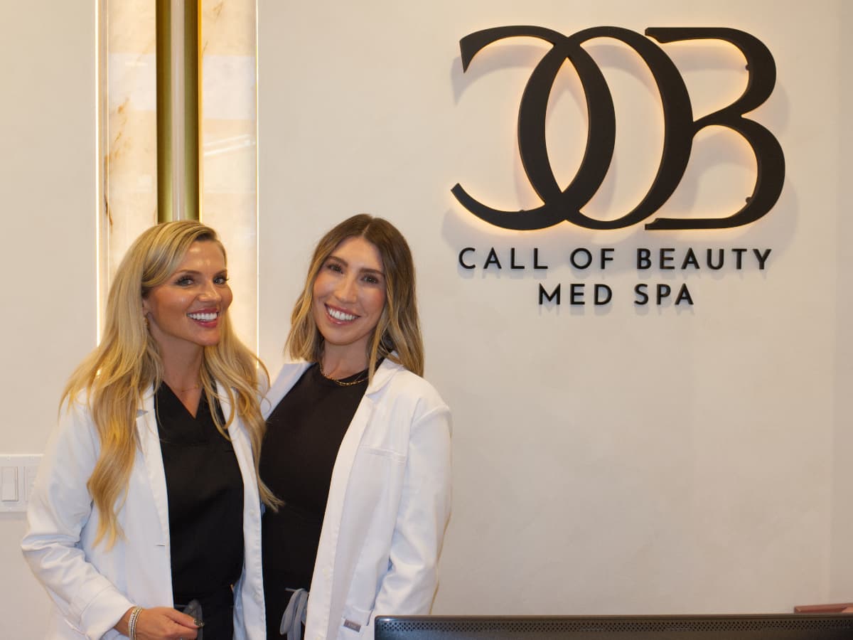 Olga Brener, RN and Jordanne Jordan, RN — aesthetic nurse injectors at Call of Beauty Med Spa in Encinitas, CA
